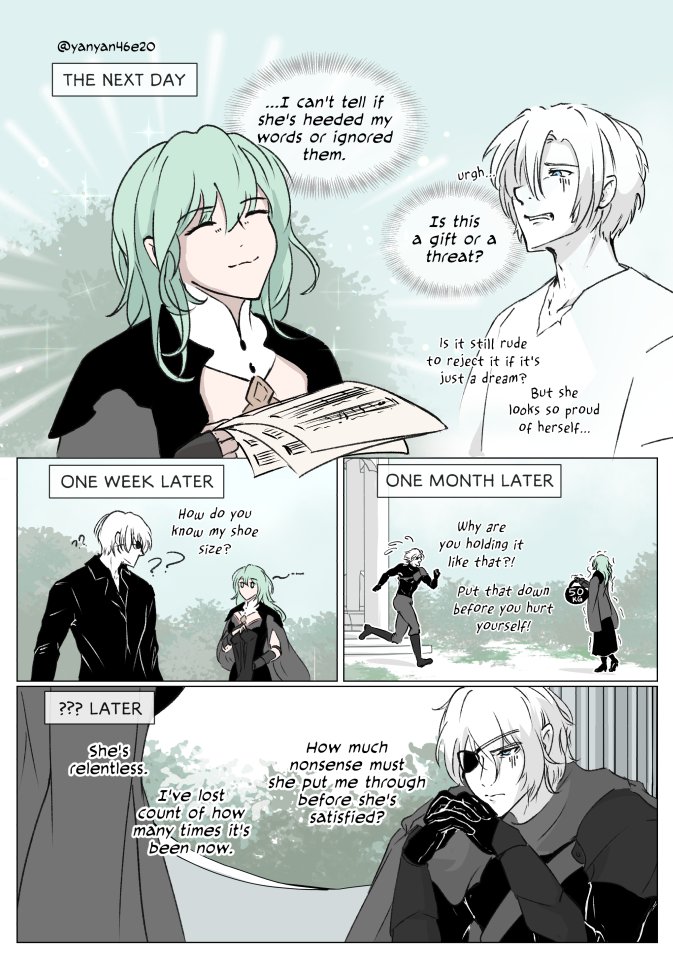 «Memoriam» Page 16

*shaking my head* How do you come up with these gifts Byleth why you gotta be so weird about it

#FE3H