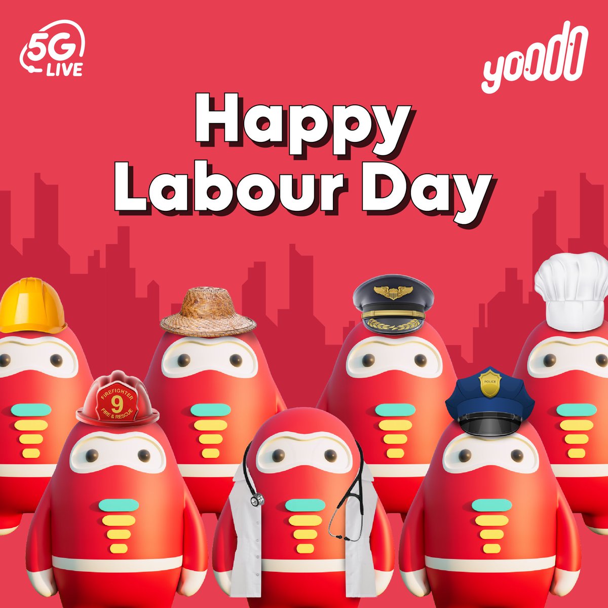 Happy Labour Day, guys! You guys kerja ke cuti ni? #yoodo #yoodoyou