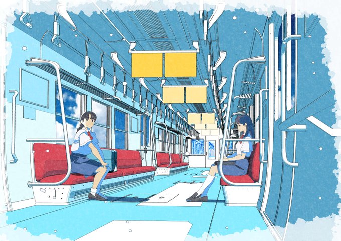 「半袖 電車内」のTwitter画像/イラスト(新着)
