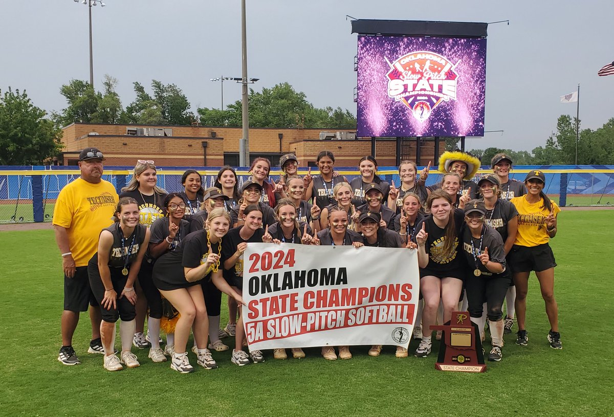 Tecumseh wins its first softball state title with a 9-6 win over Washington.