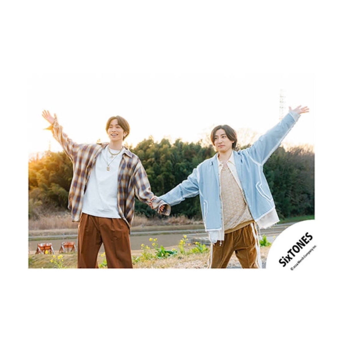 SixTONES 公式写真 音色 混合 ほくじゅり ほくしん 3種 SixTONES - SixTONES 松村北斗 森本慎太郎 ほくしん混合 公式