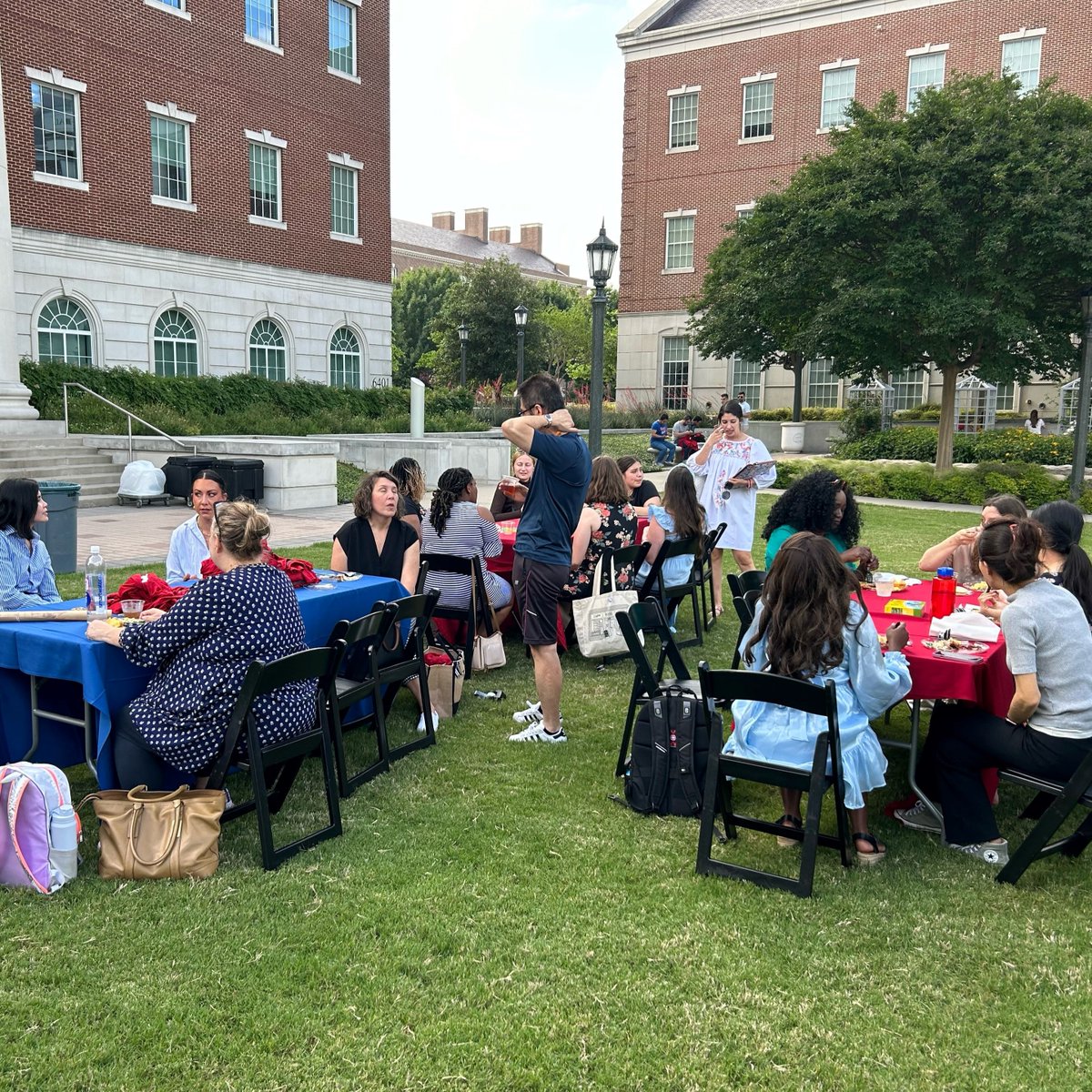 It was food &amp; fun at the Simmons Graduate Council's Summer Send-Off party to celebrate the end of a great semester.  Today marked the last day of regular classes.  It was a great way to blow off steam and now buckle down for exams May 2-8.  Good luck everyone!