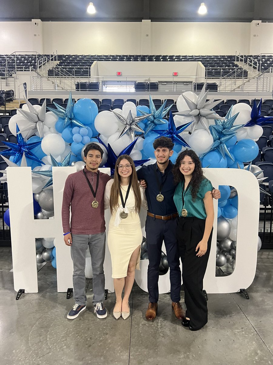 Congratulations 🎉 to Karissa,Elias,Edgar, and Katalina! @Milby_HS @MilbyLove @MilbyCounseling