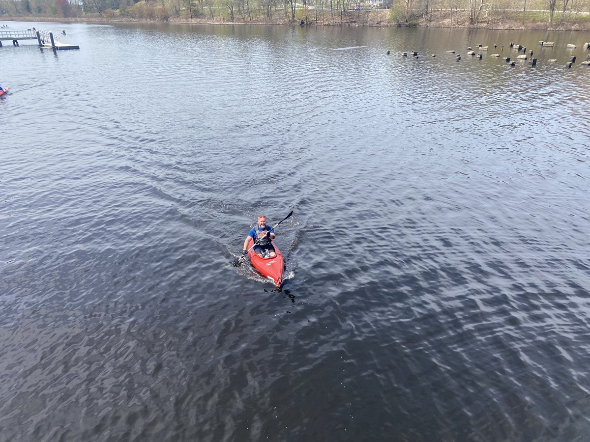 Had a lot of fun doing the 40th Run of the Charles in my 40th year! Beautiful weekend back in Boston. Thanks to @charlesriver for hosting all us paddlers... and to the band for playing 'Dirty Water' as I came down the final stretch! #rivers #waterislife #runofthecharles