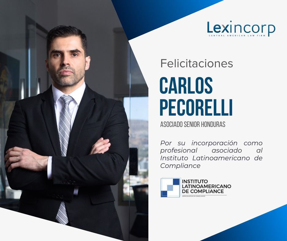 #LexNews #Honduras Nuestro asociado senior, Carlos Pecorelli, ha sido incorporado como Profesional Asociado al Instituto Latinoamericano de Compliance

¡Felicitaciones Carlos Pecorelli por este nuevo logro! 👏👏

#orgullolx #nuestroequipo  #lexincorpca