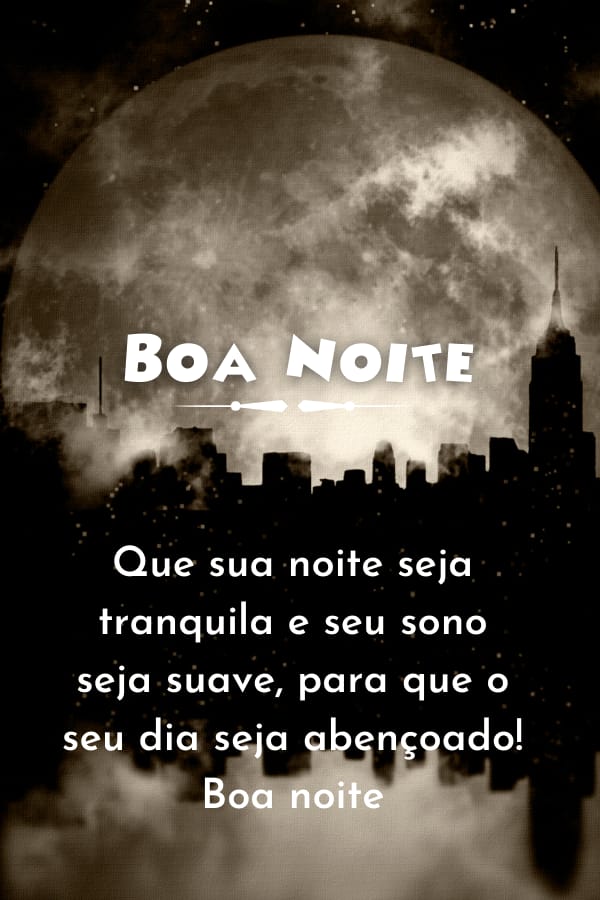 Boa noite meus amigos