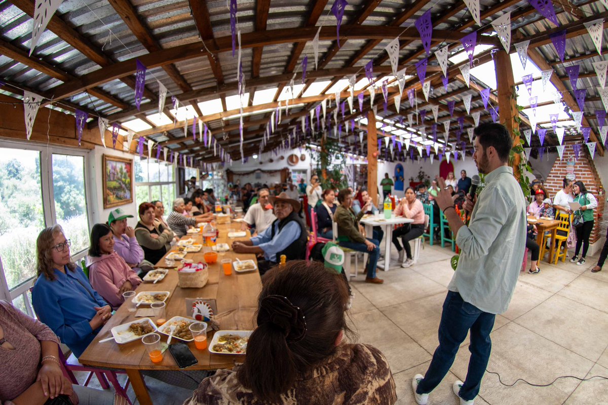 Tuvimos una exitosa validación de la estructura verde en 📍#Tlalmanalco. Agradezco a nuestra candidata a la presidencia municipal, Luz Aracely Velázquez Mejía y a Karla Tenorio Moysen por el gran recibimiento 🙌🏻 ¡El triunfo tiene color y es #verde! #VotaTodoVerde #PonteVerde…