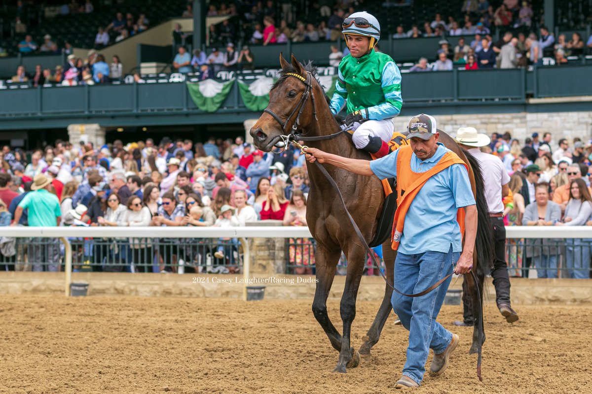 Burning Pine (Nyquist) and #JoelRosario win a maiden special weight for #WesleyWard and owner Hat Creek Racing. The filly is a 1/2 to G3 Transylvania Stakes winner Neat (Constitution).