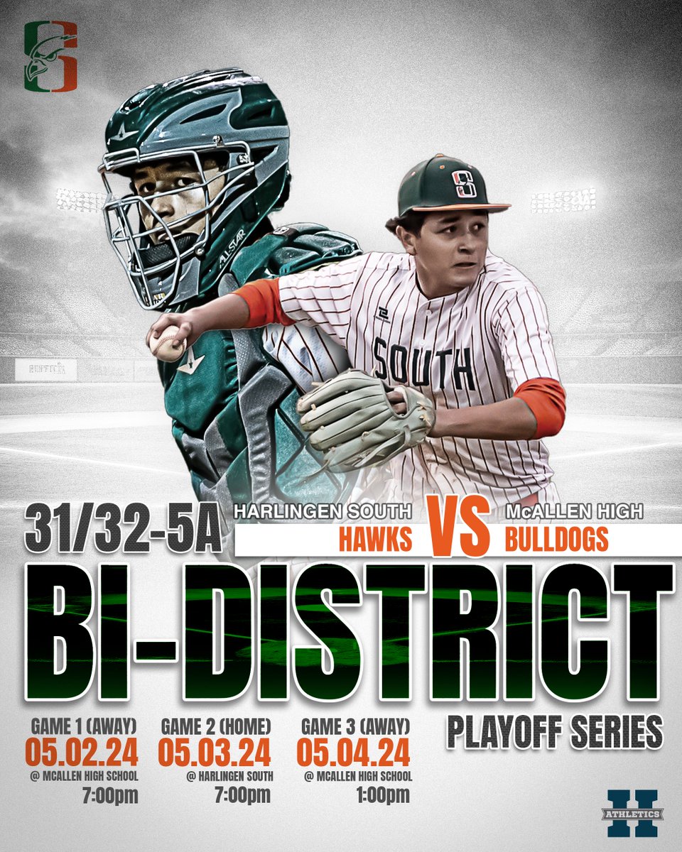 Please come out and support our Hawks as they face McHi this Thursday & Friday for the Bi-District title! Go Hawks!