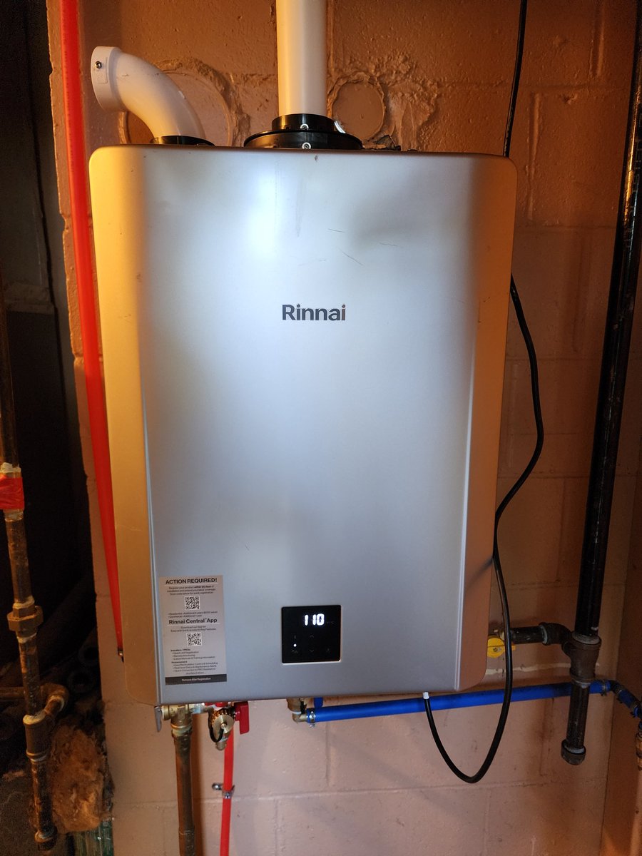Things you get excited about at 44 years of age
#Rinnai #Tankless #WaterHeater #Gas