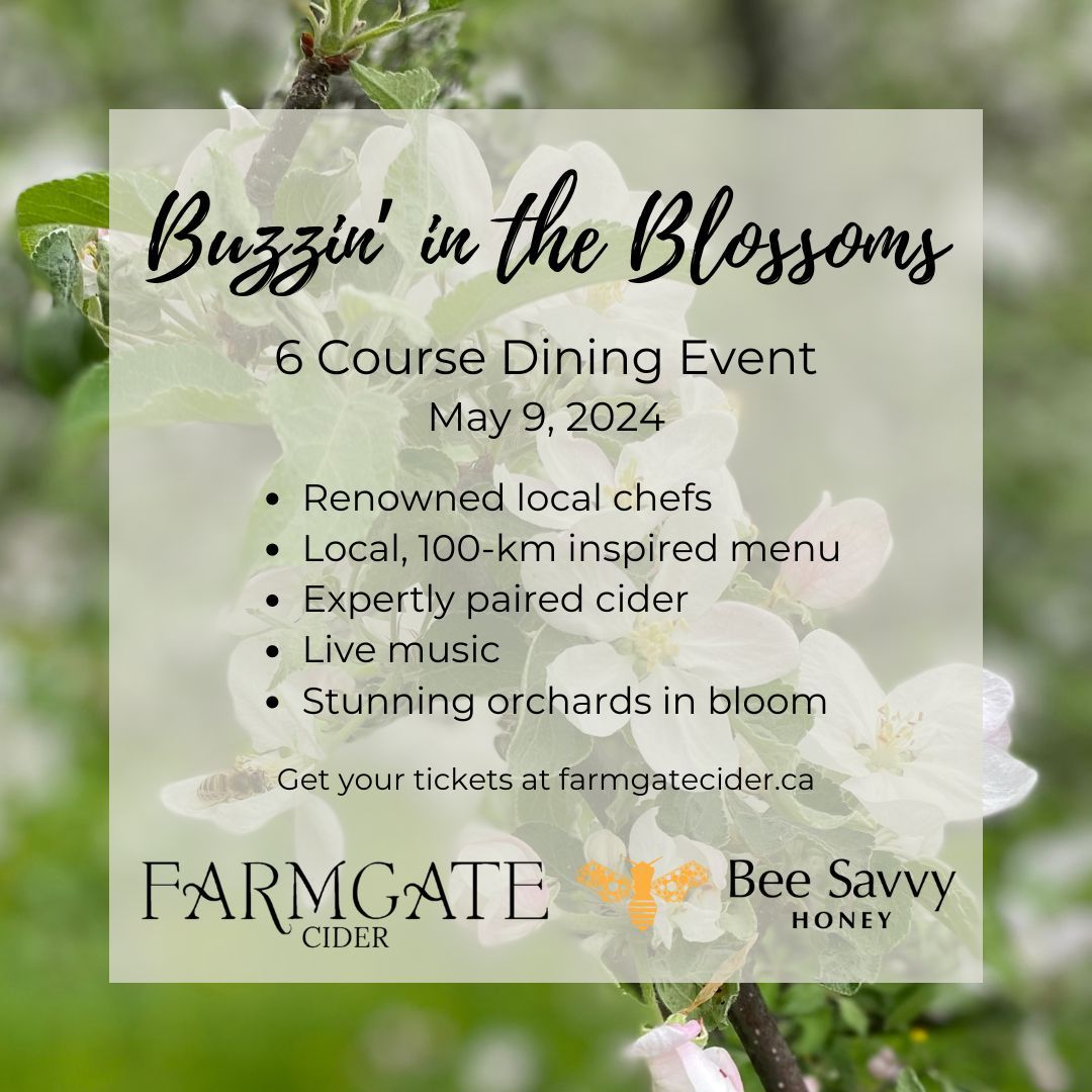 Looking for a new Mother's Day tradition? 
Get your tickets at farmgatecider.ca/products/buzzi…