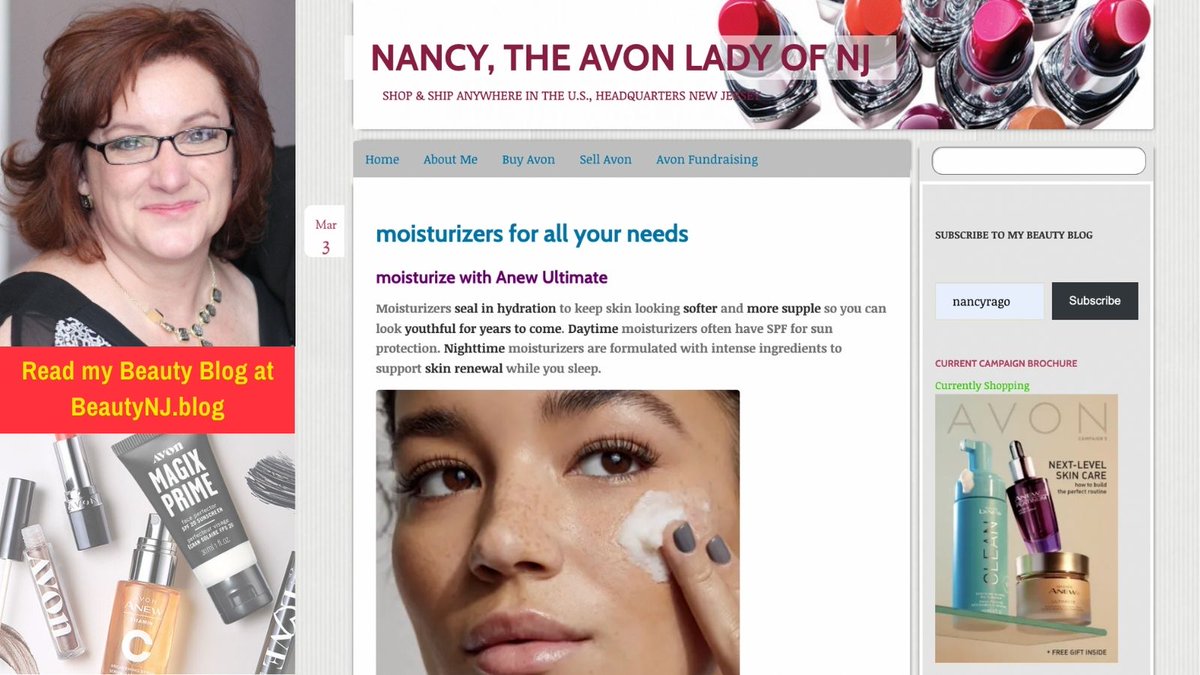 #BeautyLovers...Discover the heart of Avon through my #BeautyBlog! Find the latest Avon products and deals on makeup, skincare, jewelry, fragrance, fashion, and more. It's a cosmetics store, gift shop, & clothing store all in one! Experience It: beautynj.blog.