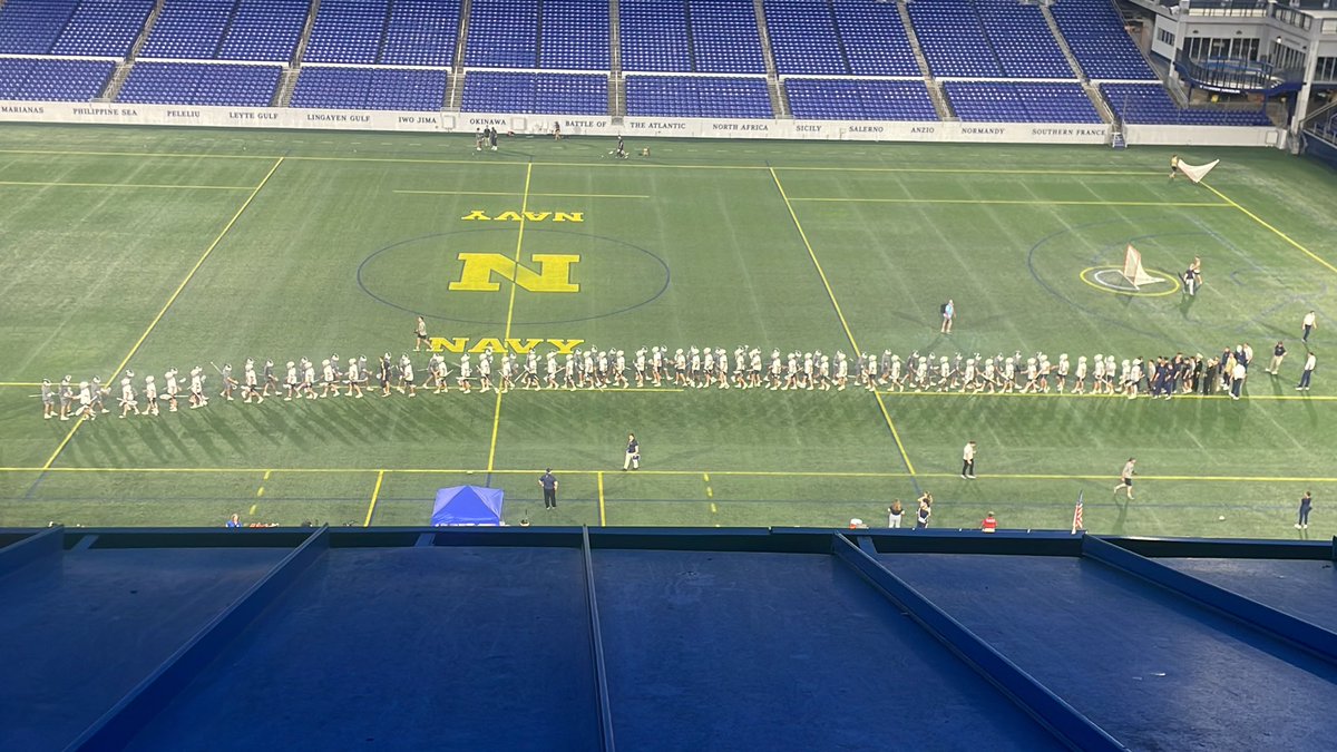 Dan Daly simply awesome, 18 saves, @NavyMLax defeats Loyola in the Patriot League Quarterfinals, 12-10..