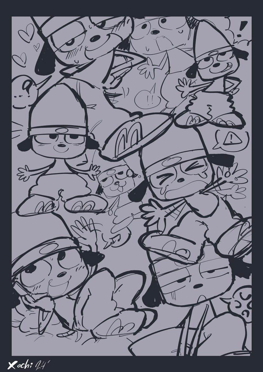 parappa doodling