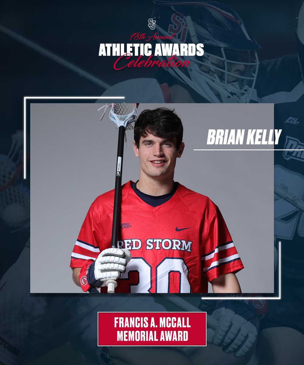 StJohnsLax's tweet photo. A special recognition for a special season🔥

#sjuawards24 https://t.co/72MFulro0M