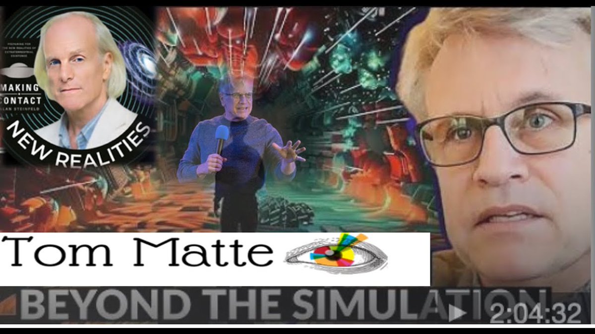 TomEMatte's tweet photo. My NewRealities interview with @alan_steinfeld is on YouTube. 

Seeing through the Dimensions with Tom Matte: Perceptions of Alternate Realities 
https://t.co/CyDkbbDHEu 🌌

#Upsight #IONS #consciousness https://t.co/6a4pkhuu2s