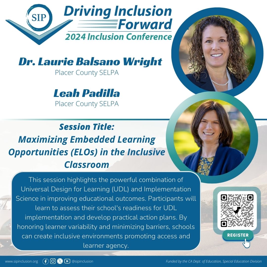 Let's make sure we have this correct...implementation science, UDL & inclusive environments presented by 2 passionate Open Access gurus? YUP! 5/10 at 11:10 #sipcon2024 Agenda: sip2024.vfairs.com/en/#location Register: sip2024.vfairs.com/en/ Open Access Website: openaccess-ca.org