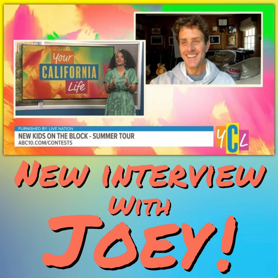 Joey McIntyre's interview with ABC 10 nkotbnews.com/2024/04/joey-m…