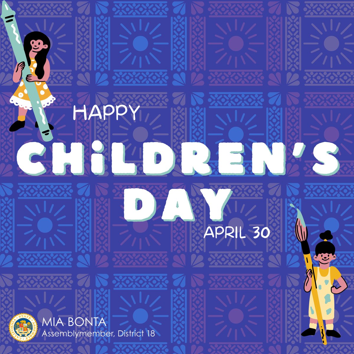 Today, April 30th, reminds us to treasure the bright smiles, playful spirits, and boundless imagination of children from #AD18 and beyond. Happy Día del Niño y la Niña! 🌟 #ChildrensDay