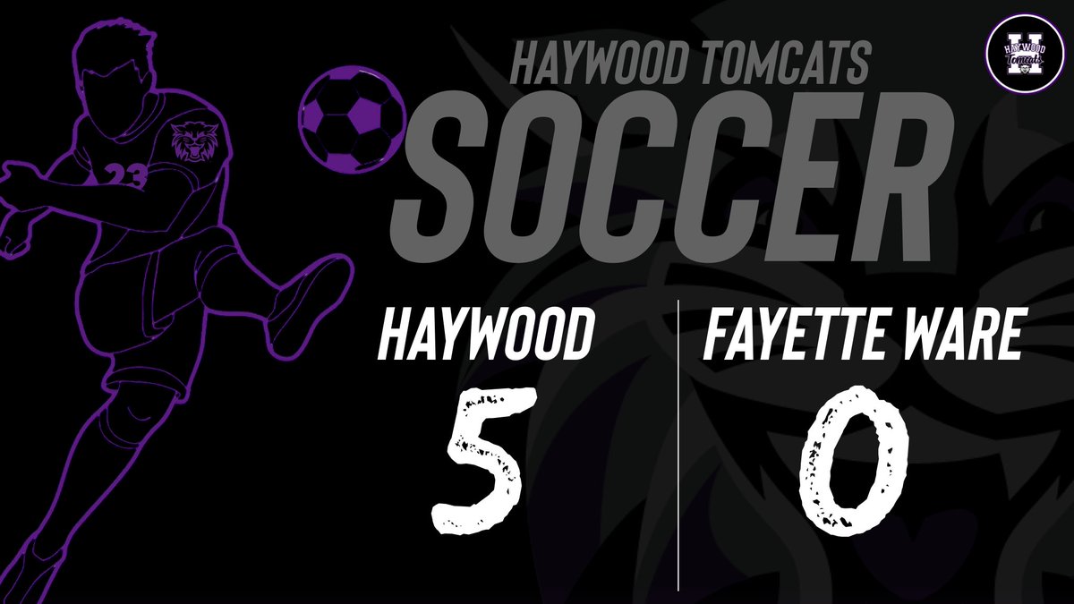 MSC:

Haywood-5
Fayette Ware-0

FINAL
#haywoodtomcats