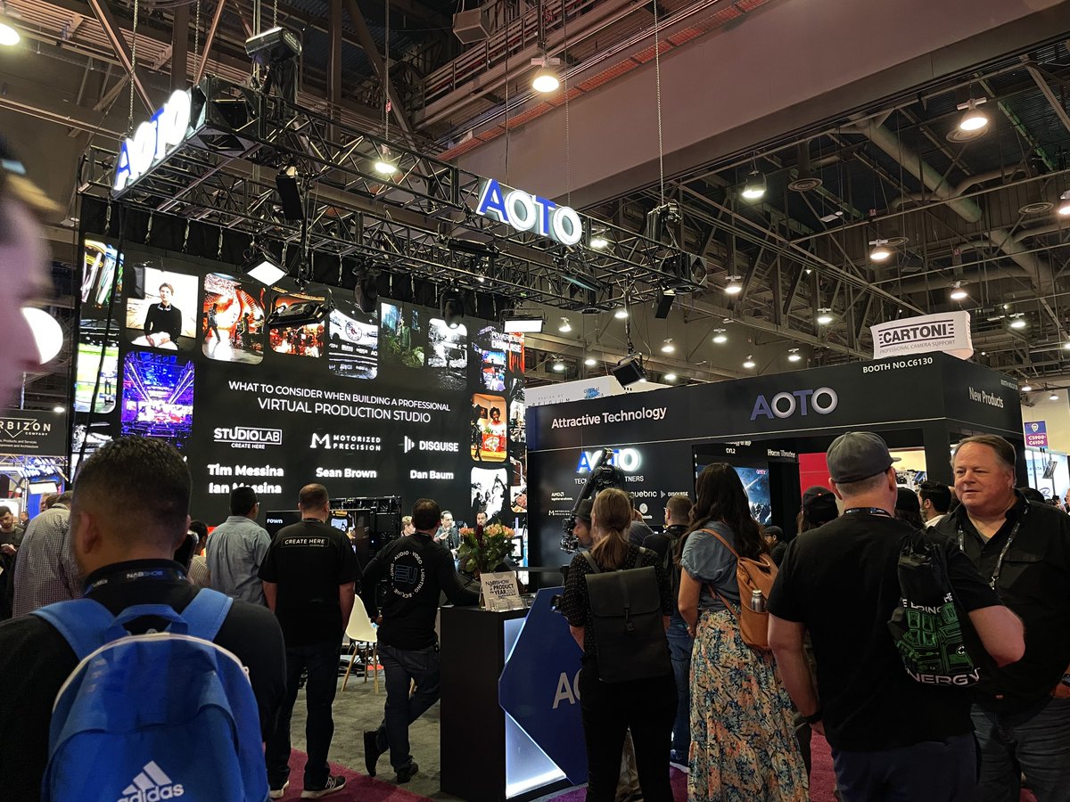 @AOTOElectronics dazzled at NAB Show 2024, unveiling XR Studios and AI-driven visual tech, solidifying partnerships with AWS, NVIDIA, and AMD.

theasc.com/articles/aoto-…

#sponsoredpost