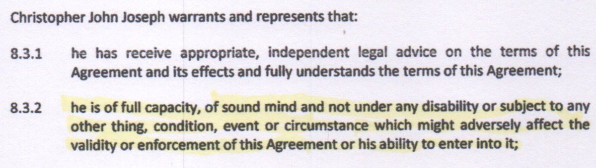 MENTAL HEALTH STIGMA IS WRONG. Before mugging me for my Teesside Airport Intellectual Property portfolio of companies, trade marks and domain name rights, Ben Houchen and the Tees Valley Combined Authority tried to insert this into the ‘Agreement’. Never signed. Insult to injury.