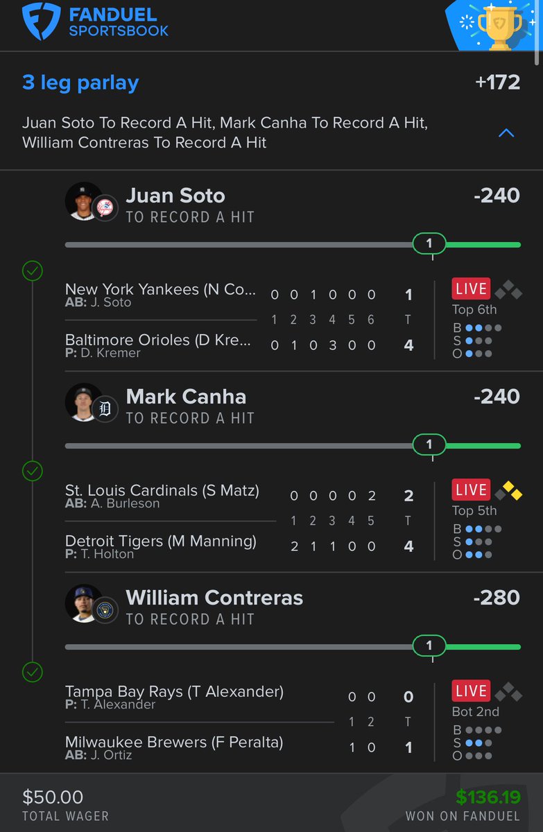 Juan. Soto. All plays: Click link for code Soto 30% dubclub.win/r/p/pri-vzjj8/… #MLB #MLBX #GamblingX