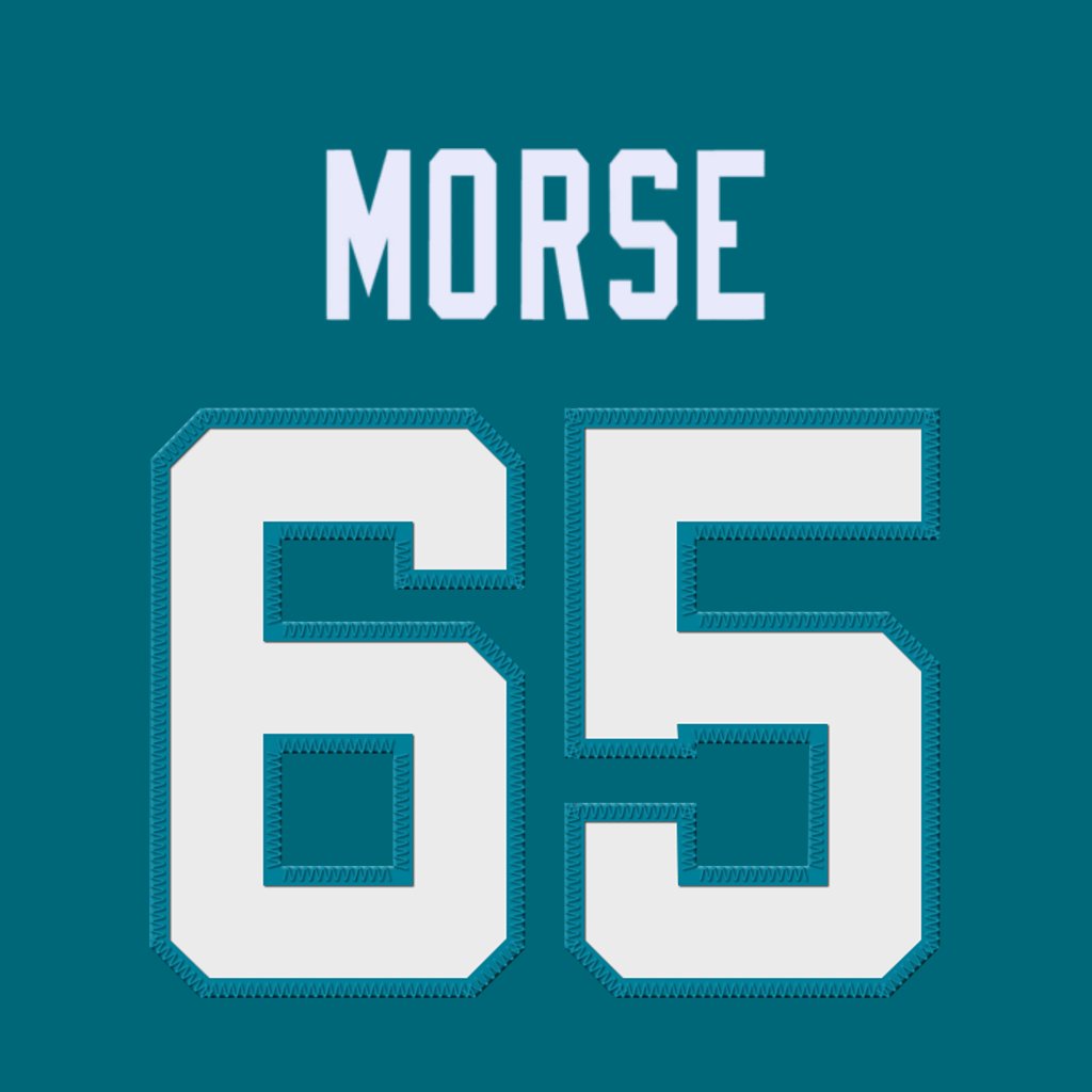 Jacksonville Jaguars OL Mitch Morse (@mithenmor60) is wearing number 65. Last assigned to Brandon Linder. #DUUUVAL