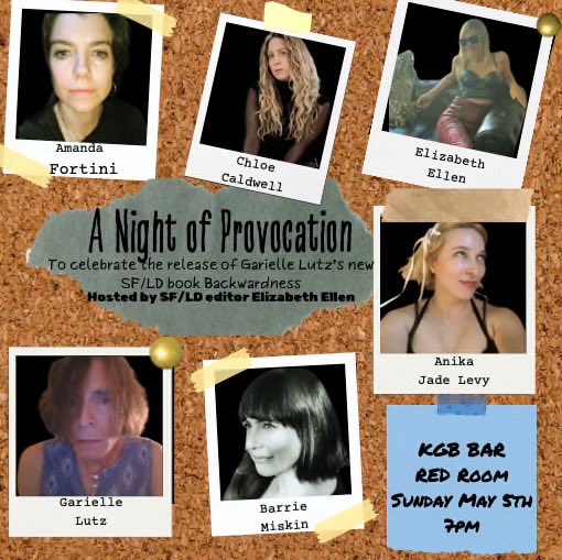 Friends I'm reading with these incredible writers at KGB Bar this Sunday, May 5th, 7pm. ✨ This is the first time I've ever read in NYC. If you're in New York, come!