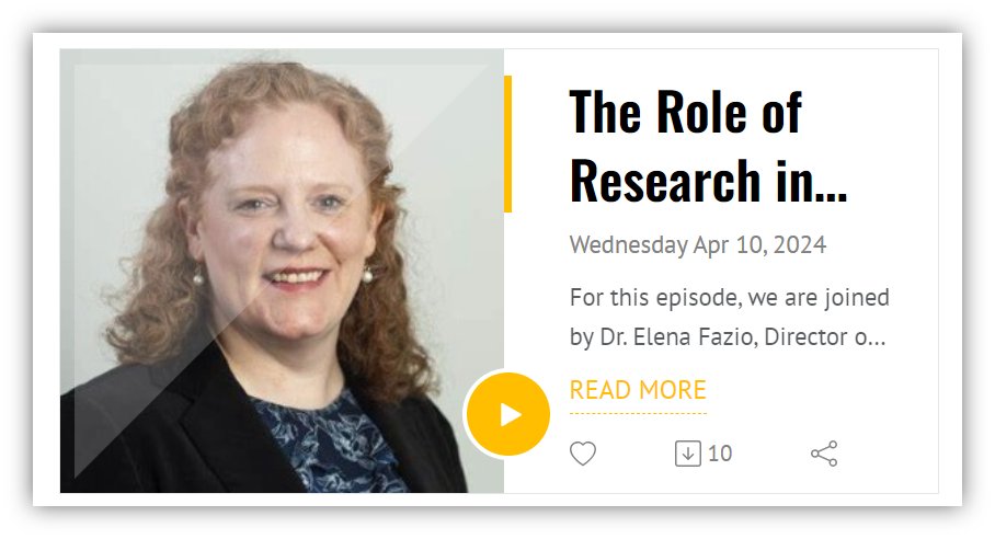 New Podcast Episode: The Role of Research in Supporting Caregivers │Join our guest Dr. Elena Fazio with @NIHAging. Check out our Investing in Caregiving podcast series: bit.ly/3xZATqM. Thanks @ArchstoneFdn @RCWJRF & @johnahartford for supporting the series.