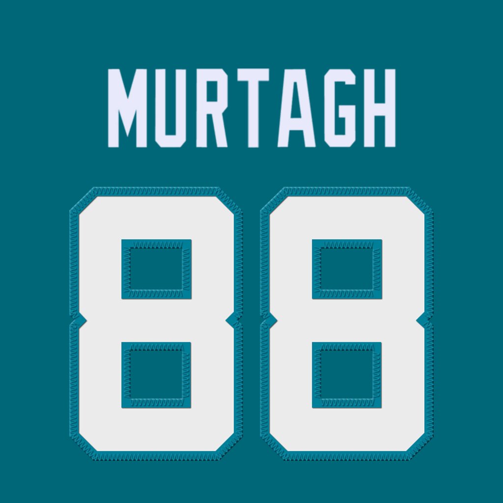 Jacksonville Jaguars TE Patrick Murtagh is wearing number 88. Last assigned to Oliver Martin. #DUUUVAL