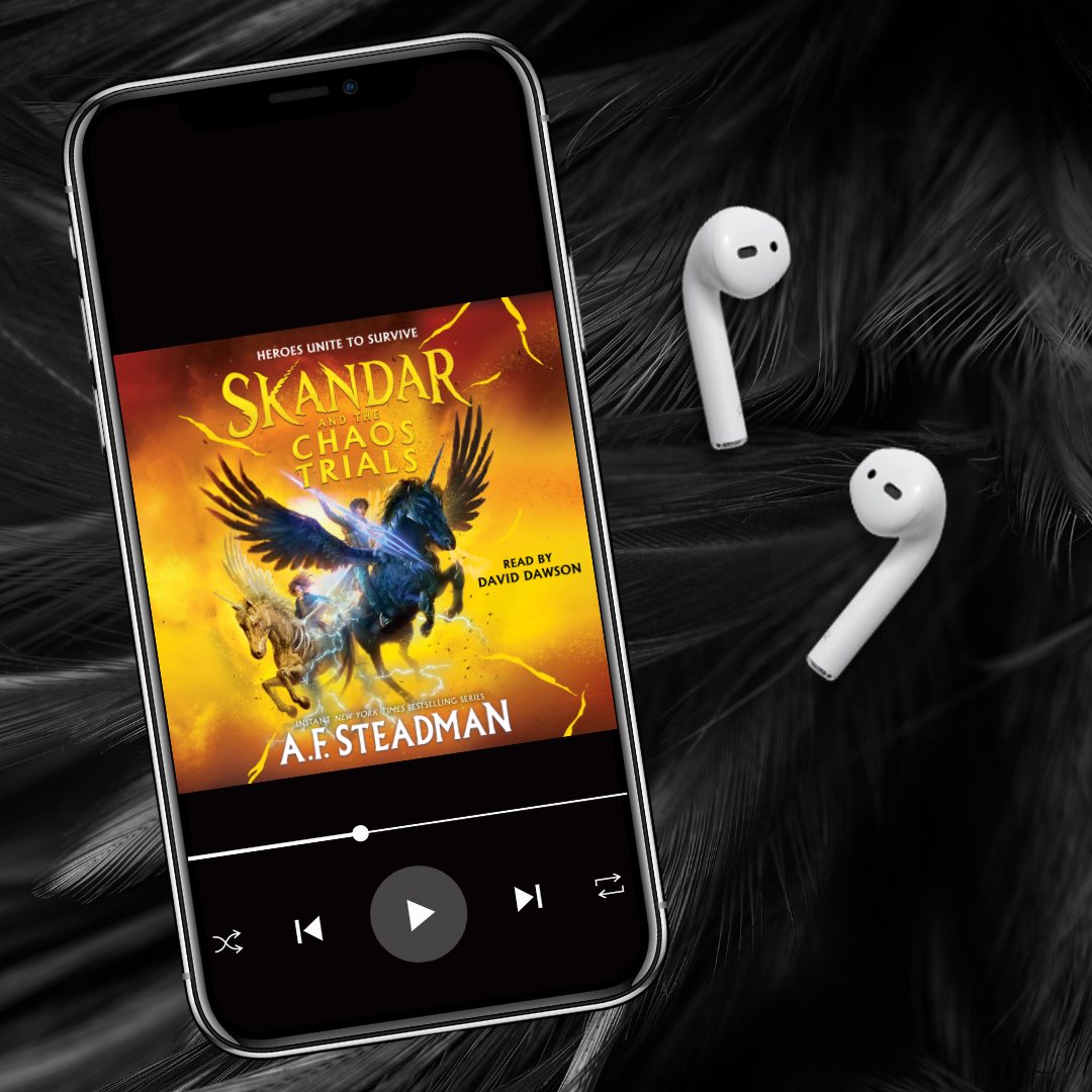 US Skandar fans! I can't wait for you to hear the audiobook of Skandar and the Chaos Trials, coming May 7th from @SimonAudio ! U.S. listeners can pre-order a copy now: bit.ly/4ahJIL4 Get ready for the most dramatic adventure yet…