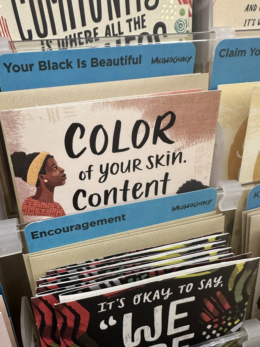 How about «white love»? Could you imagine finding white celebration cards at Walgreens? Why is this any different?