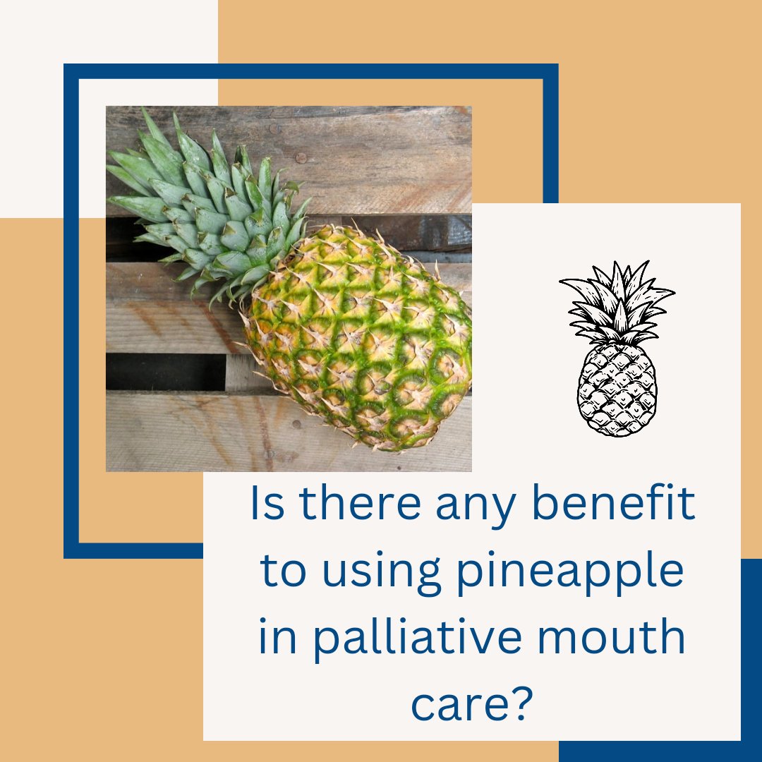 We never advise pineapple juice in palliative mouth care – in fact, we positively discourage it 🍍

Read why here 👇

kohc.co.uk/articles

#carers #caremanagers #carehomemanager #residentialcare #respitecare #dementiacare #careworker #nursinghome #eldercare #assistedliving