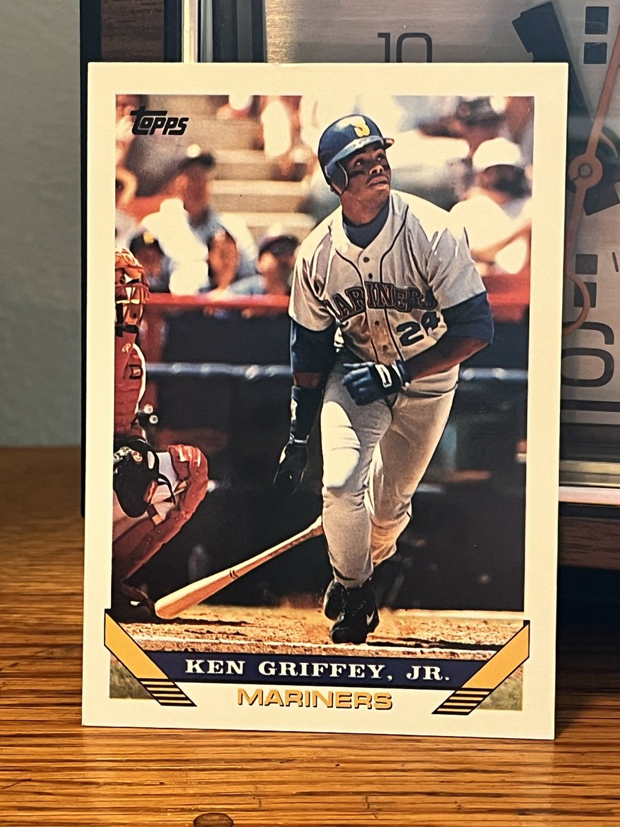 What’s your favorite Topps design of the 90’s? Here’s a 1993 to start it off.