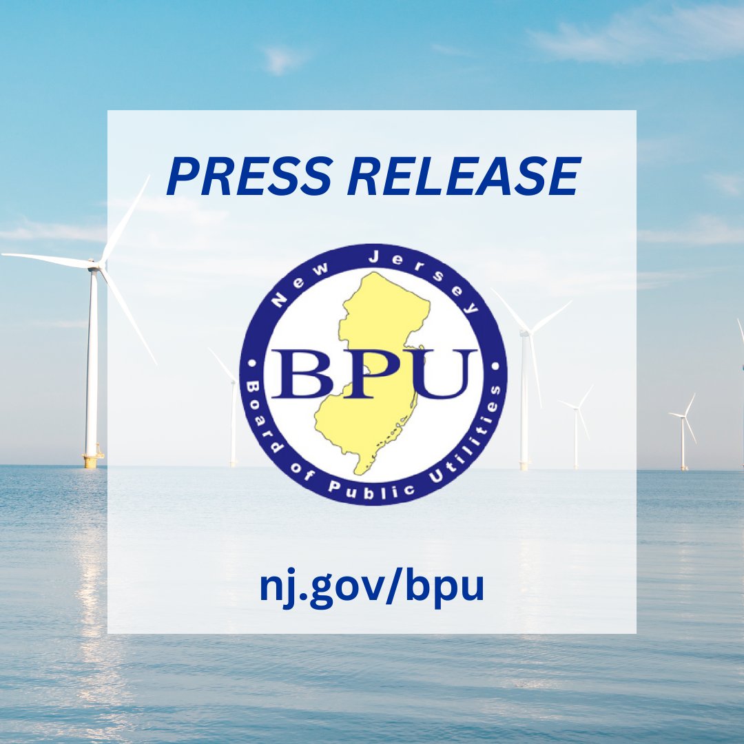 @GovMurphy and @bpuprezcgs today announced the approval of the fourth offshore wind solicitation guidance document (SGD) and the opening of the fourth offshore wind solicitation. Press Release: nj.gov/bpu/newsroom/2…