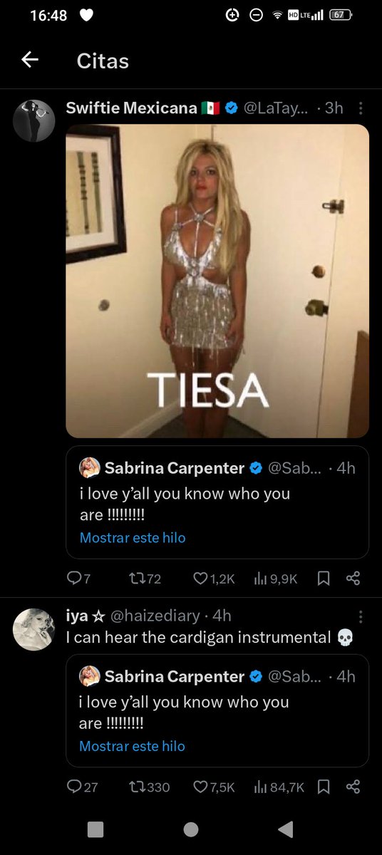 emailsrevival's tweet image. las swifties se piensan que son el culo del mundo que hacen que el tuit de sabrina que fue más un agradecimiento a quiénes estuvimos con ella durante todos estos años sea sobre ellas y taylor??? cortenla un poco loco