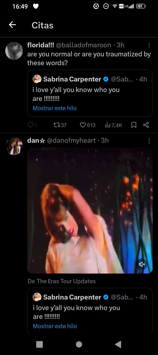 emailsrevival's tweet image. las swifties se piensan que son el culo del mundo que hacen que el tuit de sabrina que fue más un agradecimiento a quiénes estuvimos con ella durante todos estos años sea sobre ellas y taylor??? cortenla un poco loco