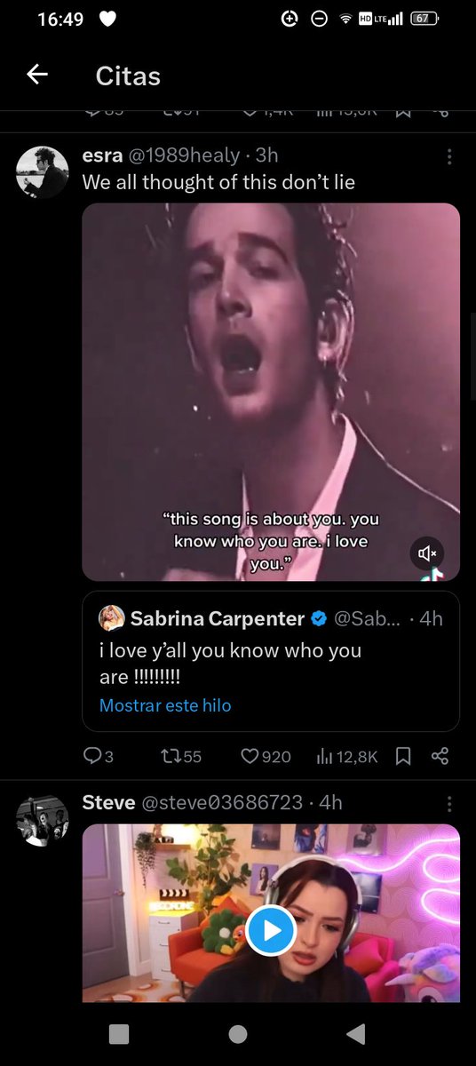 emailsrevival's tweet image. las swifties se piensan que son el culo del mundo que hacen que el tuit de sabrina que fue más un agradecimiento a quiénes estuvimos con ella durante todos estos años sea sobre ellas y taylor??? cortenla un poco loco