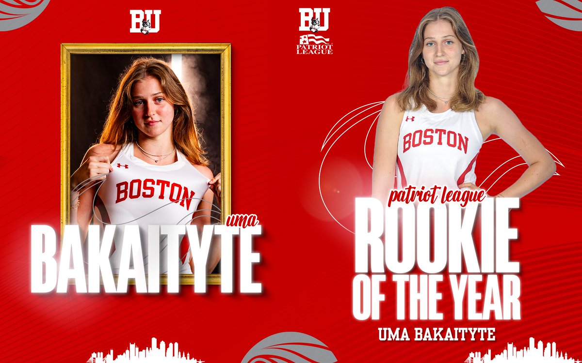Undefeated in @patriotleague play ➡️ Rookie of the Year 🐾 congrats Uma ‼️

#ProudToBU