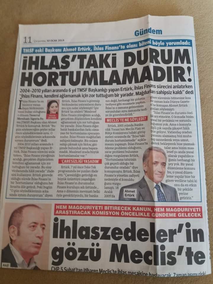 @ErbakanFatih #CumhurBaşkanınınDikkatine! #23YıldırYokSaydığınız #ihlasfinansMağdurlarınıHatırlayın #İHLASFİNANS DA ALINTERİ GASP EDİLEN,23 YILDIR NİTELİKLİ DOLANDIRILAN ONBİNLERCE #İHLASZEDELER 👉 #YETKİLİLERDEN BİR UMUT ÇÖZÜM BEKLİYOR!. @RTErdogan @yilmaztunc @omerbolatTR @AliYerlikaya