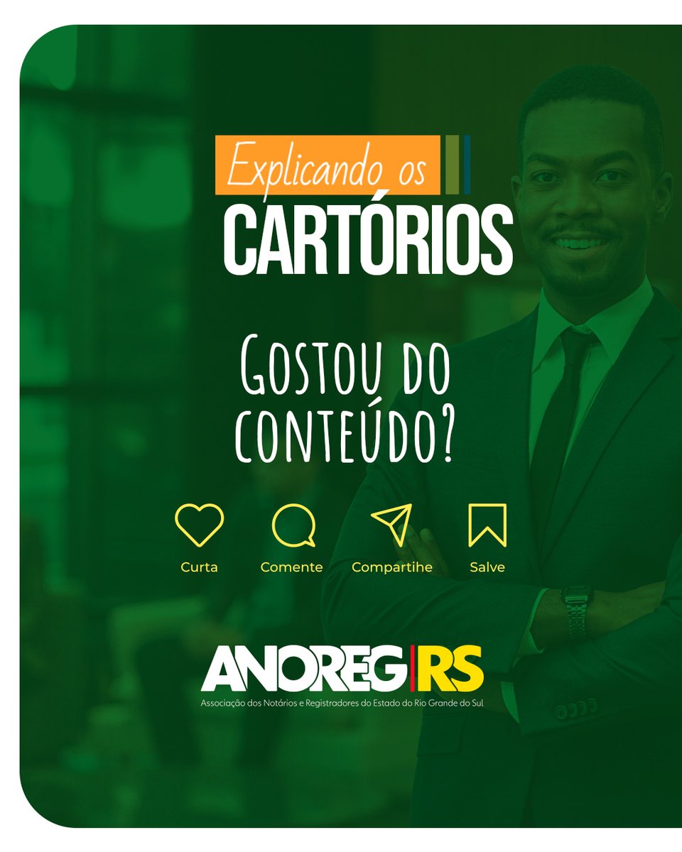 ➡ O Protesto de Títulos é um ato formal que comprova a inadimplência de uma dívida representada por títulos como cheques, duplicatas e promissórias. 

👉 Veja no post mais detalhes!

#anoregrs #protesto #cartório