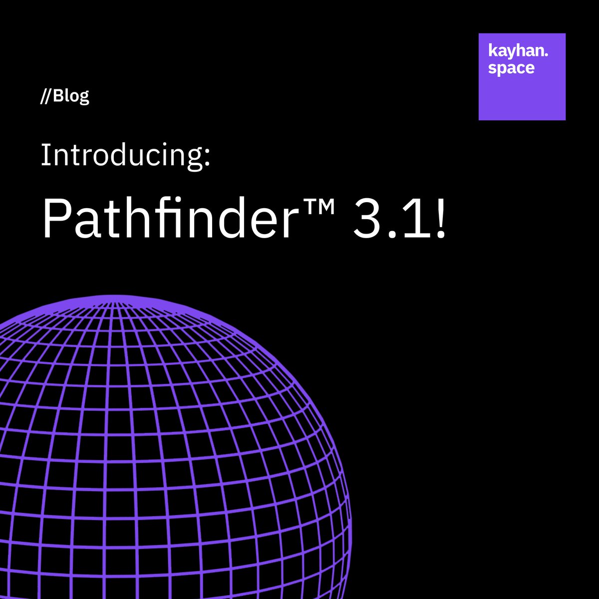 Introducing: Pathfinder™ 3.1! The latest upgrade to our autonomous space traffic coordination platform enhances & simplifies key areas of #satelliteoperations, offering teams better visibility of their constellations through more flexible and streamlined workflows Read more:…