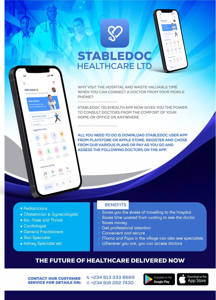 @WhaleEverything I'm bullish about #stabledoc mate. It's a great one and especially its usecase in the #telehealth industry