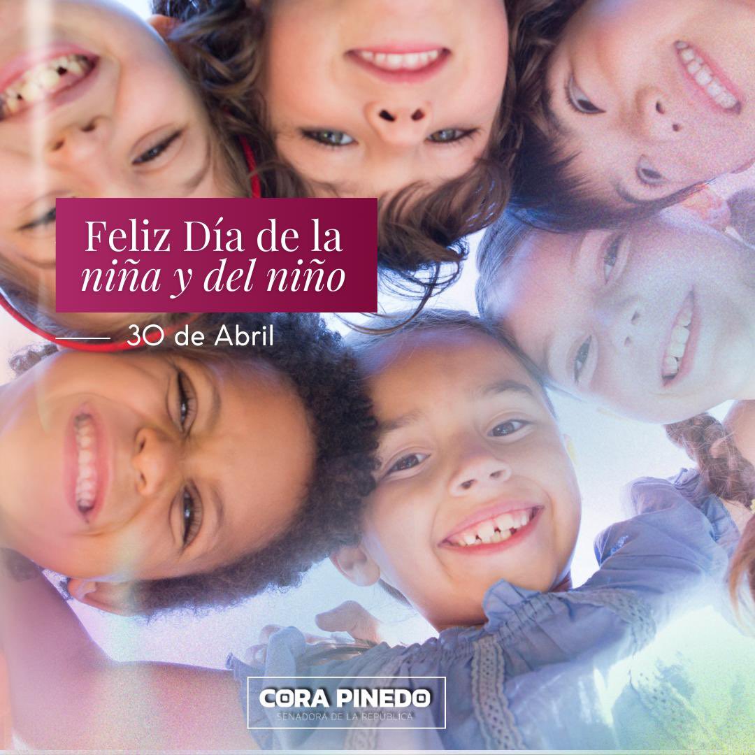 ¡Feliz día a todas las niñas y niños mexicanos! 🎈🎁

Que sea un día lleno de sorpresas y alegría y sobre todo ¡sonrisas! 

¡Ustedes son el motivo principal para trabajar y construir  un México próspero! 

Felicidades 🎊 #DíadelNiño