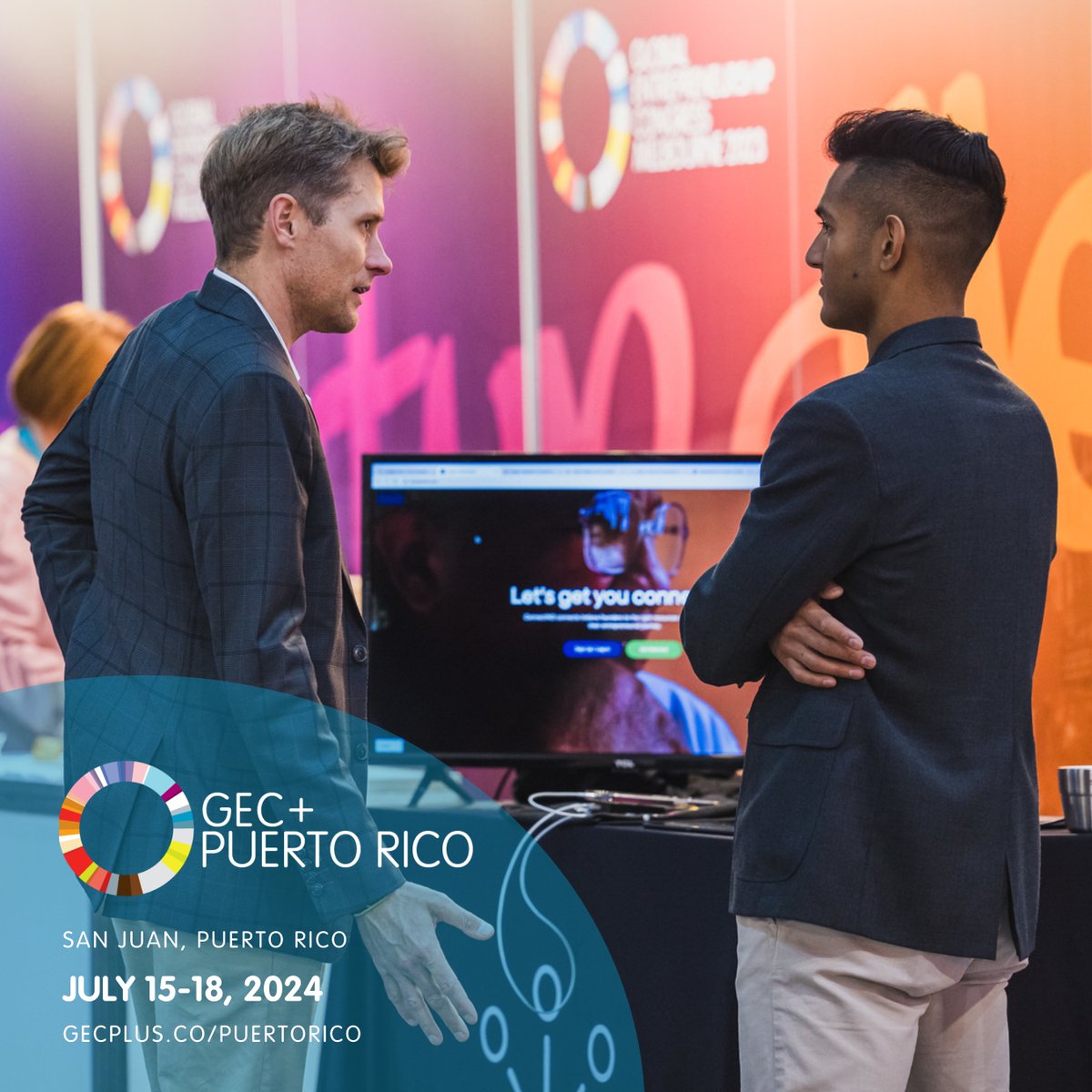 Experimenta el futuro del ecosistema empresarial de América Latina y el Caribe en el GEC+Puerto Rico 2024 y sé testigo del impulso a las nuevas ideas de quienes sueñan, idean, iteran, toman riesgos y ejecutan. Regístrate ahora: gecplus.co/puertorico #GECPlusPR