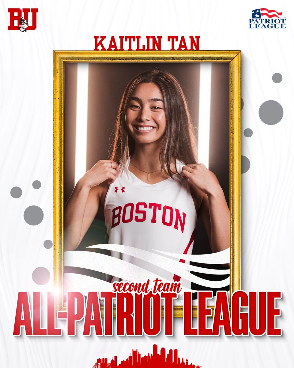 We also had 3️⃣ Terriers make the All-Patriot League Teams 🐾 We see you Victoria, Uma and Kaitlin!

#ProudToBU