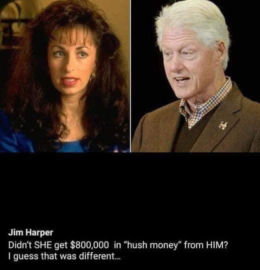Democrats always project. Especially the Clinton crime family.