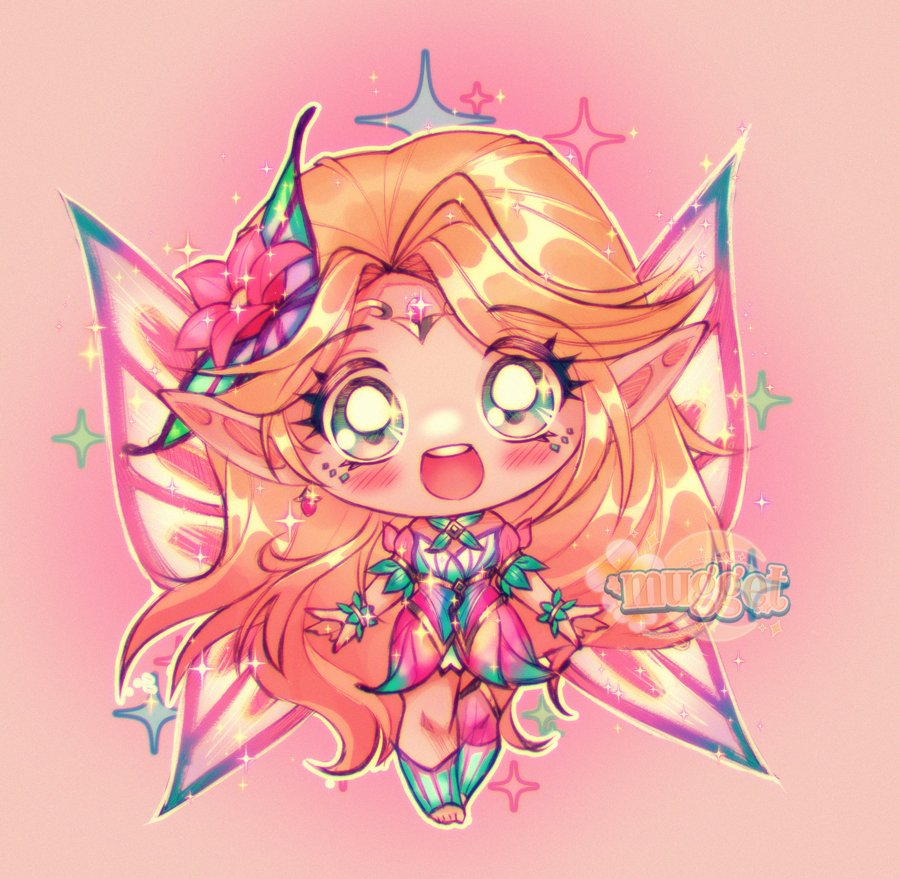 Faerie Court Lux chibi ~ #lux #artoflegends