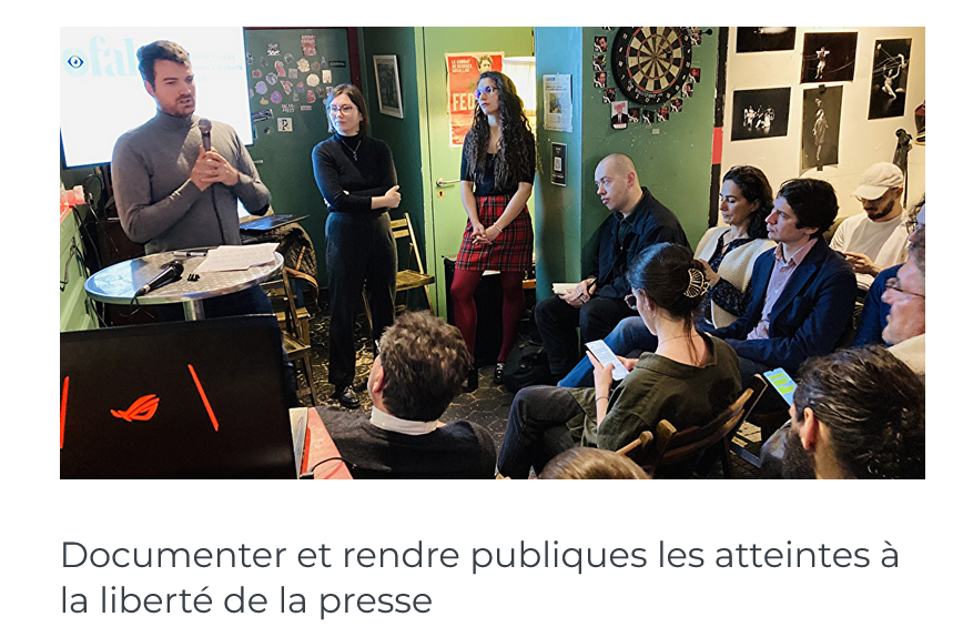 « Le contexte est délétère pour les journalistes et pour l’accès à l’information. L’@Ofalp_France est un outil pour la profession, pensé pour nous relier aux citoyens. » 💬 @ileraud, cofondatrice de l'Observatoire des atteintes à la libertés de la presse clubpresse-bretagne.com/articles/14725…